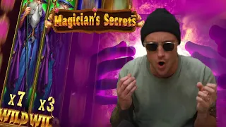 🔥CASINODADDY'S HUGE WIN ON MAGICIAN'S SECRETS (Pragmatic Play) SLOT 🔥