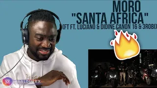 🇬🇧 UK REACTS TO Moro ft. Luciano & Didine Canon 16 & 3robi - SANTA AFRICA ( By Mt )