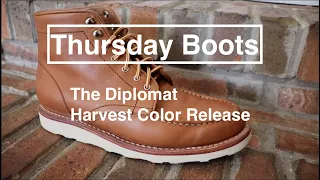 Thursday Boots - Diplomat Review in New Harvest Color