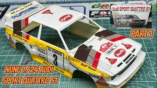 Part 1- Nunu 1/24 Audi Sport Quattro S1 Video Build