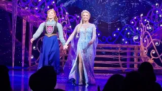 Disney Frozen The Musical Theatre Royal Drury Lane London 13/01/24 - Laura Dawkes, Jenna Lee James.