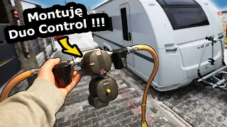 Montuję Duo Control w Przyczepie Kempingowej !!! - Filtry do gazu Truma i węże z zaworem SBS (#640)