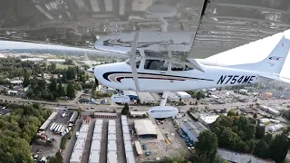 CESSNA 182s Takeoff and Landing 4K