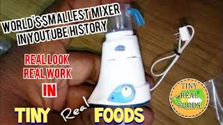 Unboxing miniature Mixer |Preethi Blue Leaf | Mini Mixer-Grinder |Tiny Grinder|udhaya toys|EP-14