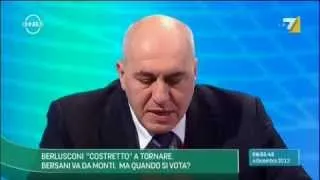 CROSETTO LASCIA LO STUDIO TV: "MI SONO ROTTO, NON HO PIU' NIENTE DA DIRE"