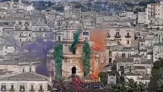 Modica 28 Aprile 2024 Alcuni momenti della Festa di San Giorgio Martire