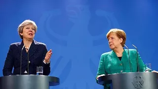 Merkel trifft May: "Schon unter Zeitdruck"