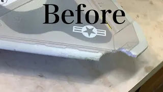 “How to”  Repair EDF Jet Foam Wing