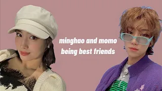 minghao and momo being bestfriends