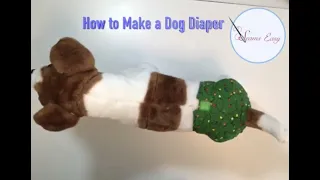 How to Make a Dog Diaper