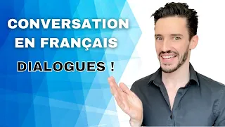 10 min. de dialogues en français - Niveau débutant à avancé