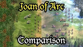 Aoe2: Joan of Arc Campaign Comparison "An Unlikely Messiah" - Original vs Definitive Edition