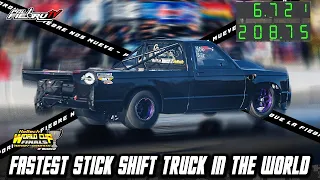 Fastest Stick Shift Truck in the World 6.72 @208mph  | World Cup Finals 2023 Recap