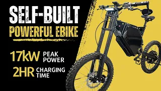 Introducing Powerful 17kW Electric Bike V5 (new 2023 version)