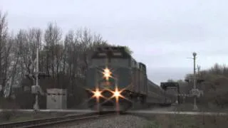 Passenger trains colliding with vehicles