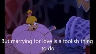 Thumbelina - Marry the Mole lyrics