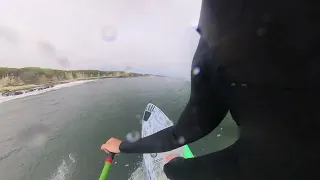 SUPing in California, small but fun waves