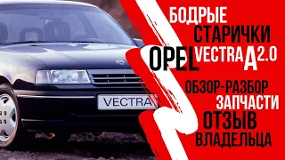 Все об Опель Вектра А (особенности, плюсы и минусы, запчасти). Отзыв владельца. #шуммоторов #обзор