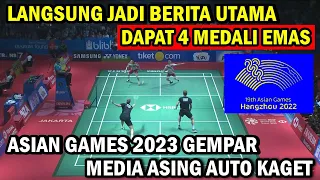 🔵 CHINA MULAI PANIK ‼️ Wakil Indonesia Raih Kemenangan Mudah, 4 Medali Emas Asian Games & Putri KW?
