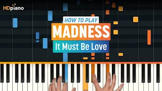 How to Play "It Must Be Love" by Madness | HDpiano (Part 1) Piano Tutorial