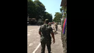 Inicio da formatura das comemorações do Jubileu de Ouro Batalhão Suez. 09/04/2016