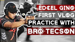 Edcel Gino | 1st Vlog Practice with Bro Tecson