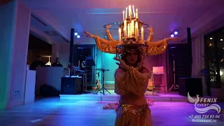 Заказать восточный танец живота на свадьбу, юбилей и корпоратив Москва - восточное танцевальное шоу