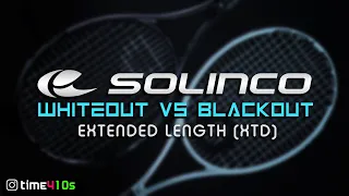 Solinco's Extended Rackets! Whiteout VS Blackout