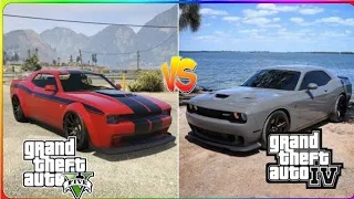 GTA 5 vs GTA 4 Comparison