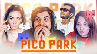 DÜNYANIN EN KANSER AMA EN EĞLENCELİ OYUNU! PICO PARK PART #1 w/Katman (Full Kadro) | HYPE