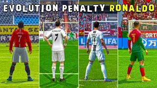 CRISTIANO RONALDO Penalty Kicks in FIFA Games From 2004 to 2024
