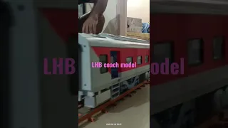LHB coach model #indian #train #realistic #diy #handmade #miniature #rail #best #homemade