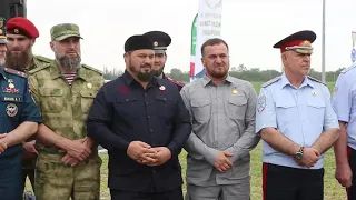 Состоялась торжественная церемония открытия автодороги Грозный – Ведено – гр. Дагестана