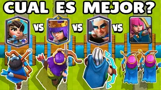 WHO IS THE BEST ARCHER of CLASH ROYALE? | QUEEN ARCHER vs MAGIC ARCHER vs PRINCESS vs ARCHERS