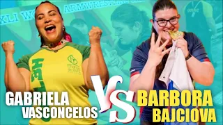 GABI VASCONCELOS VS BÁRBORA BAJCIOVA FACE IN EAST VS WEST 6