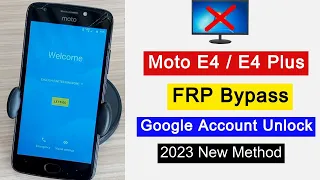 Moto E4/E4 Plus FRP Bypass 2023 | Reset Google Account | FRP Lock Unlock Without PC Android 7.1.1