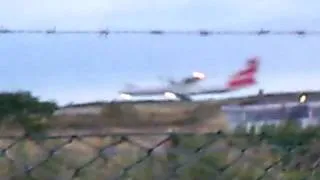 Air Mauritius ATR landing in Rodrigues