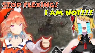 Kaela Casually Ride Horse, Kiara: "YOU FLEXING!"【Hololive | Diablo4】