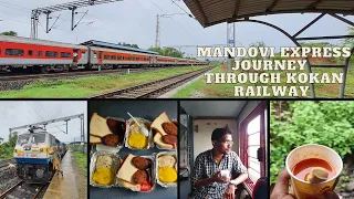 Exploring Konkan through Mandovi Express [ 10103 Dn ]with amazing Food From CSMT TO CHIPLUN Part 1