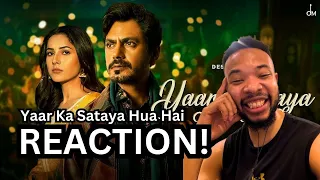 Black Guy Reacting To Yaar Ka Sataya Hua Hai, B Praak, Nawazuddin Siddiqui, Shehnaaz Gill, Jaani