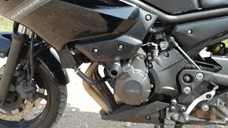 Yamaha XJ6 Diversion Original exhaust Sound