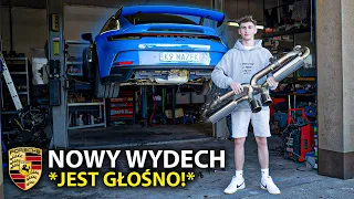 Straight piped PORSCHE 911 992 GT3!