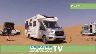 TESTED IN THE SAHARA! – Extreme motorhome review of Bailey’s latest Adamo with single beds