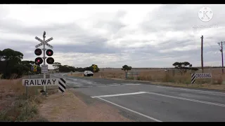 Mallee Highway Disused Level Crossing Animation, Panitya, Victoria (2)