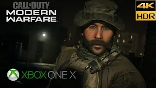 Call of Duty: Modern Warfare 4K HDR Xbox One X Walkthrough Gameplay part #7 Embassy No Commentary