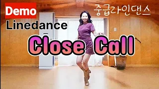Close Call - line dance (Demo) | Intermediate level linedance | 클로우즈 콜 라인댄스