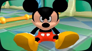 Disney's Magical Mirror Starring Mickey Mouse - All Cutscenes (Bad Ending & Good Ending)