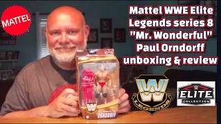 Mattel WWE Elite Legends series #8 "Mr. Wonderful" Paul Orndorff unboxing and review.