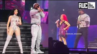 "No Diddy" 50 Cent Cant Help Trolling Puffy After Nicki Minaj Brings Him Out At NY Concert