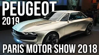 Peugeot на Парижском автосалоне | Презентация моделей 2019 | E-Legend, 508 SW, гибриды 3008/508